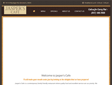 Tablet Screenshot of jaspersglenview.com